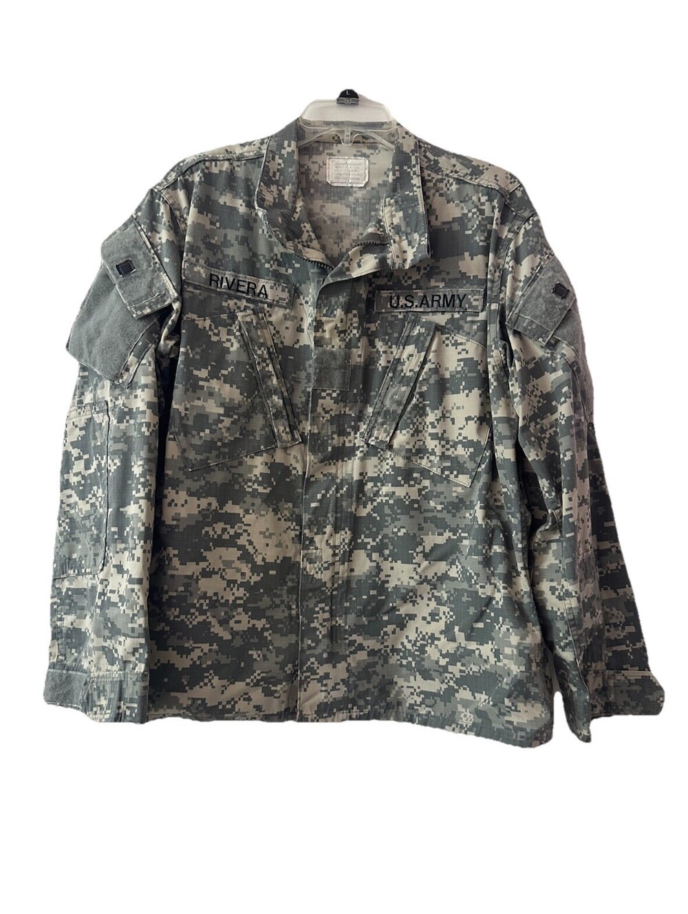 US Army ACU UCP Digital Camo Combat Uniform Coat Jacket Medium Regular